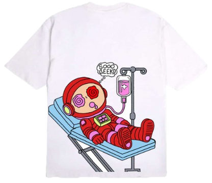 BOMBO RED LOGO T-SHIRT