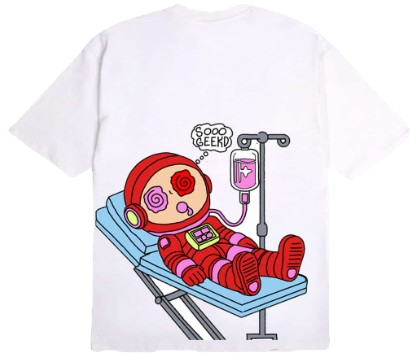 BOMBO RED LOGO T-SHIRT